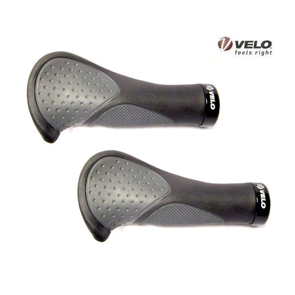 VELO MANOPOLE BICI ERGO GRIGIO NERO