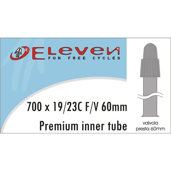 ELEVEN CAMERA D'ARIA 700x19/23C VALVOLA PRESTA 60mm