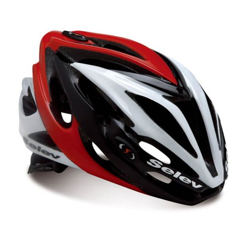 SELEV CASCO MATRIX RED-WHITE-BLACK Ciclismo Biciclette
