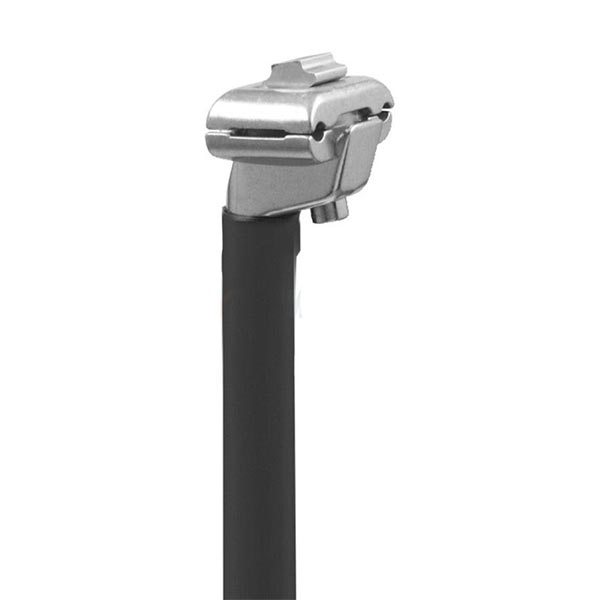 RMS CANOTTO SELLA ALLUMINIO27.2 X 300 COLORE NERO SENZA LOGO