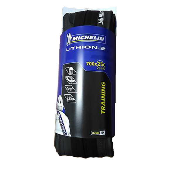 MICHELIN COPERTONE LITHION 2 700x25c PIEGHEVOLE NERO - Cicli Serino