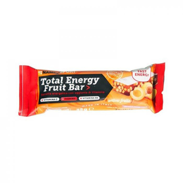 NAMEDSPORT TOTAL ENERGY FRUIT BAR YELLOW FRUITS 35g