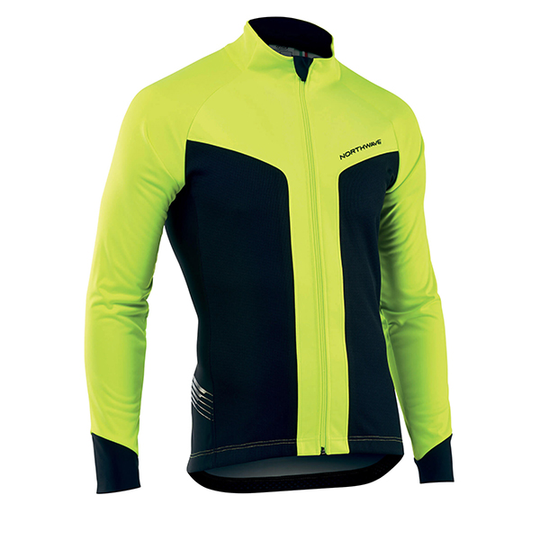 NORTHWAVE GIUBBINO INVERNALE RELOAD – SELECTIVE PROTECTION YELLOW  FLUO/BLACK - Cicli Serino