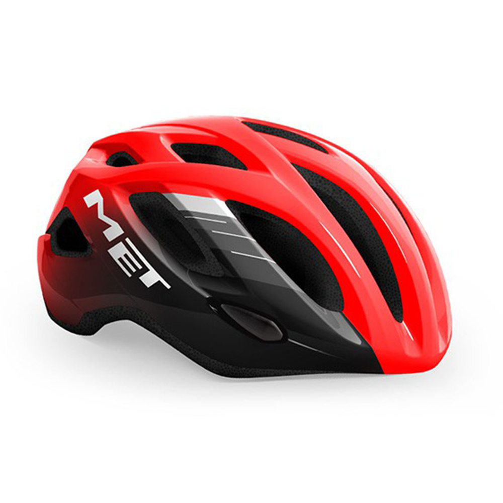 MET CASCO IDOLO ROSSO NERO - Cicli Serino