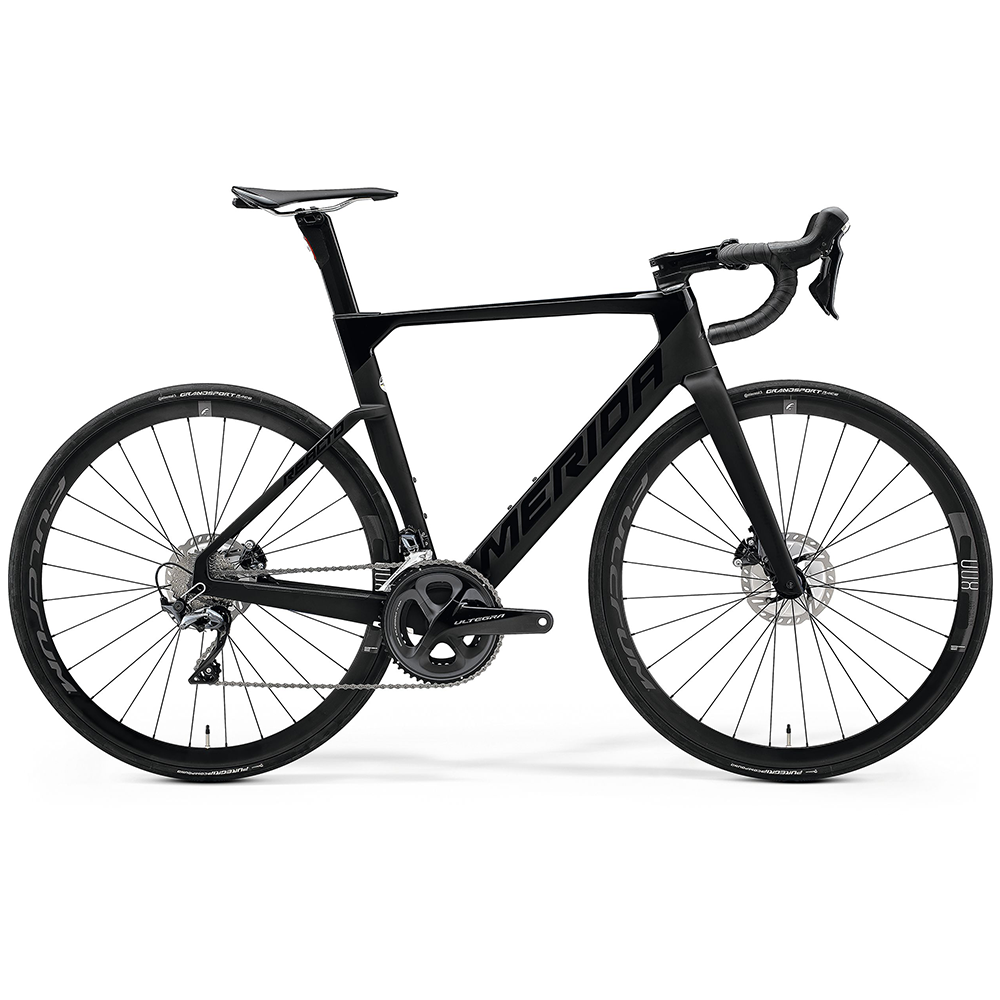 MERIDA REACTO 6000 CF3 BLACK/MT BLACK - Cicli Serino