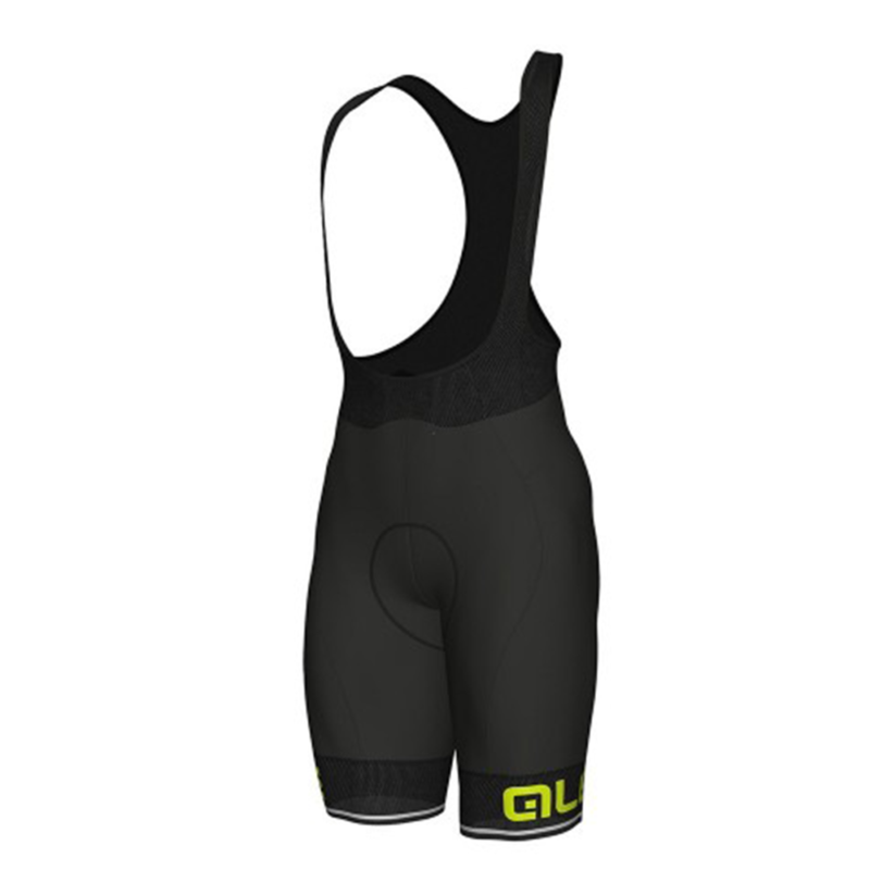 Alè PANTALONCINO ESTIVO PRAGMA CORSA BLACK/YELLOW