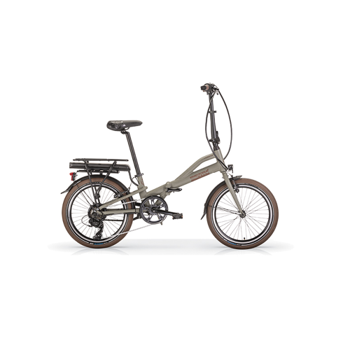 MBM METRO' 20'' VERDE MILITARE PIEGHEVOLE BICI A PEDALATA ASSISTITA - Cicli  Serino