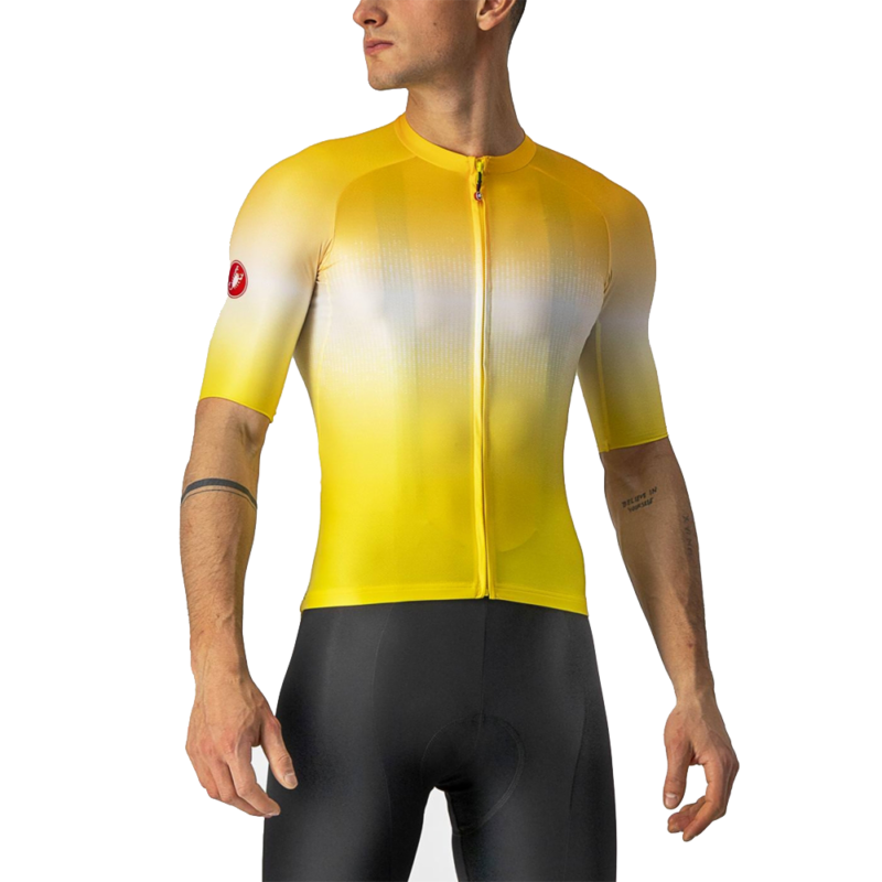 CASTELLI MAGLIA ESTIVA AERO RACE 6.0 GIALLO/ZAFFERANO