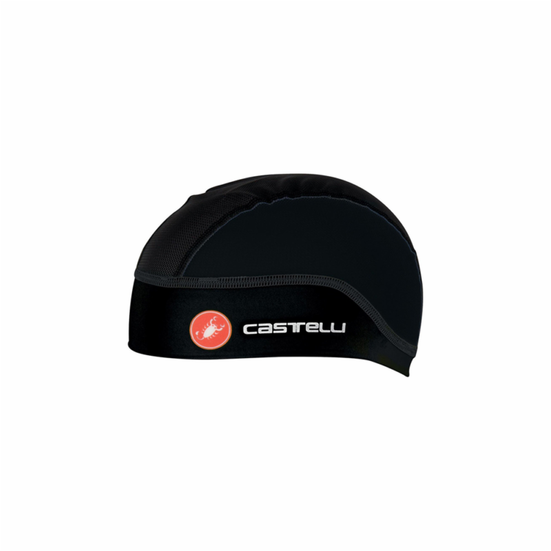 CASTELLI SUMMER SKULLCAP SOTOCASCO ESTIVO NERO