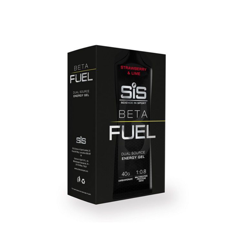SIS BETA FUEL ENERGY GEL STRAWBERRY & LIME 6X60 ML