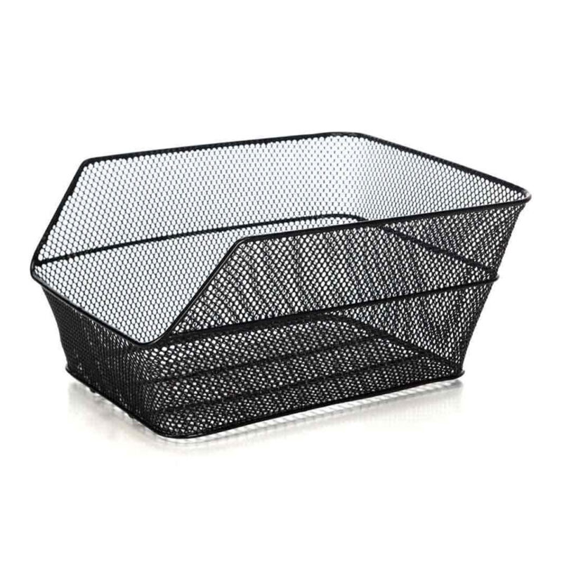 CESTINO POSTERIORE SENZA GANCIO MESH NERO