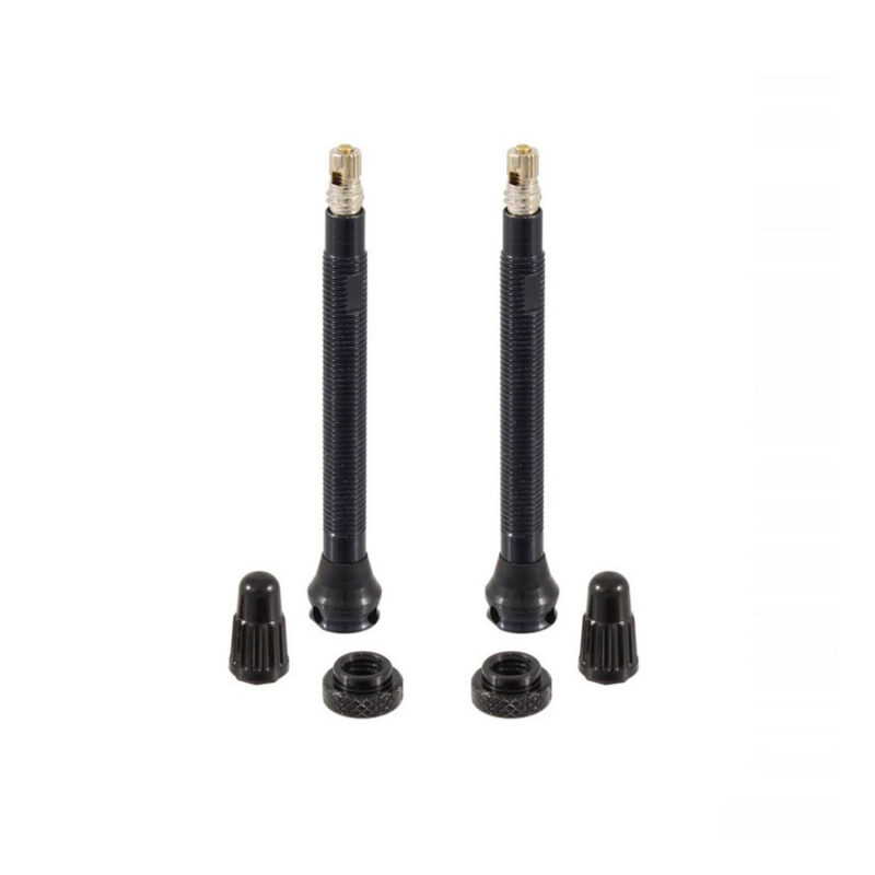 VALVOLA TUBELESS ALLUNINIO FORATA 60mm KIT 2 pz