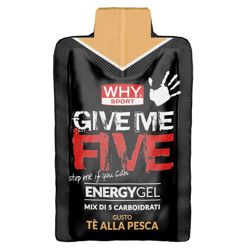 WHY SPORT GEL GIVE ME FIVE ENERGY TE' ALLA PESCA