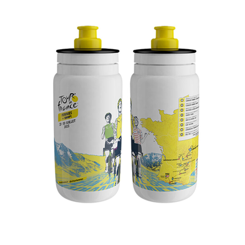 ELITE BORRACCIA FLY TOUR DE FRANCE 2023 550ml BIANCO