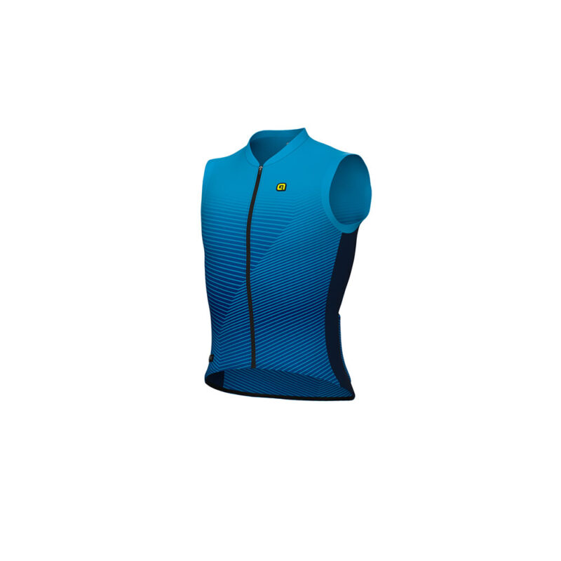 Alè MAGLIA SENZA MANICHE PR-E MODULAR AZZURRO