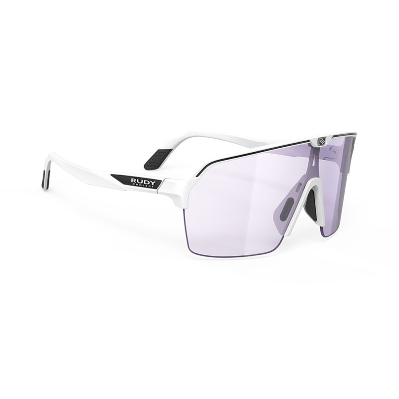RUDY PROJECT OCCHIALI SPINSHIELD AIR WHITE PHOTOCHROMIC MATTE 2 Laser Purple