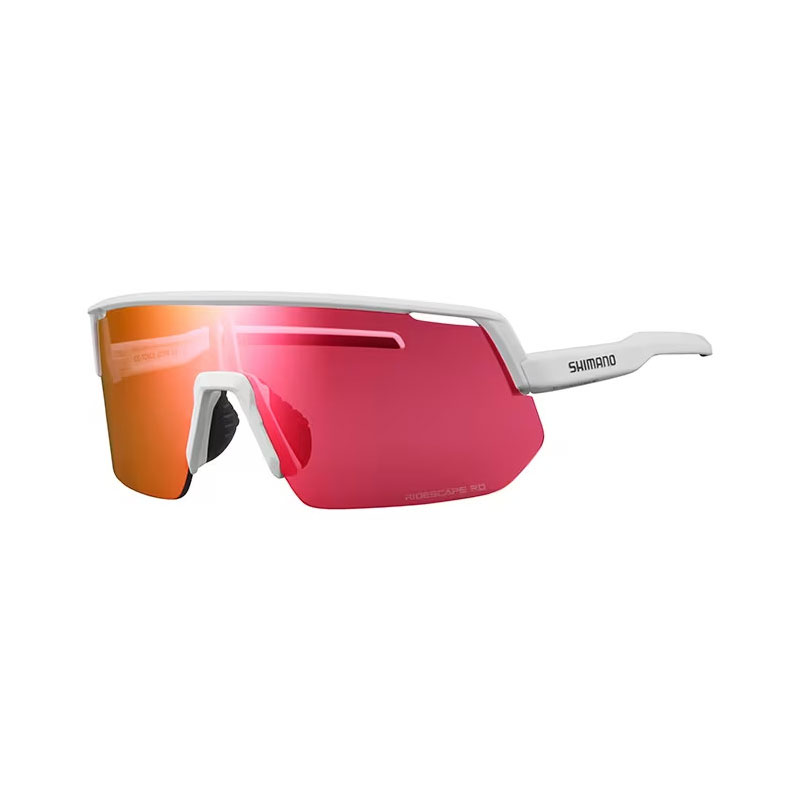 SHIMANO OCCHIALI TCNL2 TECHNIUM L Ridescape Road Bianco opaco