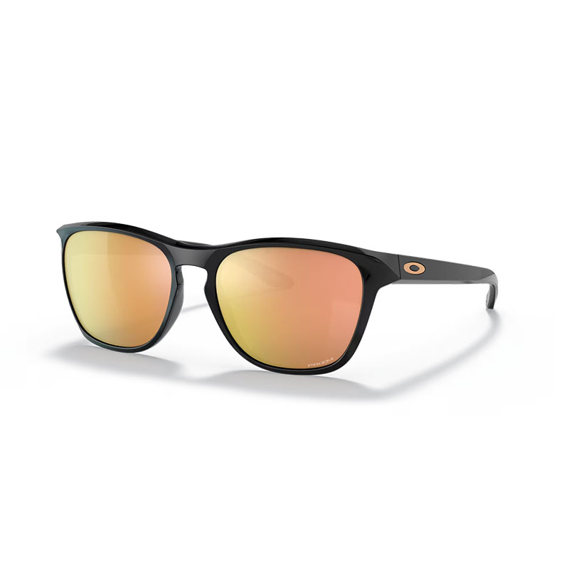 OAKLEY OCCHIALI MANORBURN Polished black Prizm rose gold