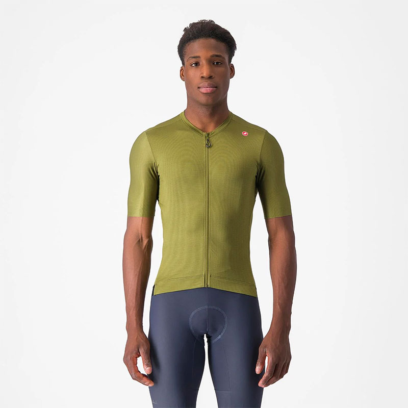 CASTELLI MAGLIA ESTIVA ESPRESSO SAGE/ELECTRIC LIME