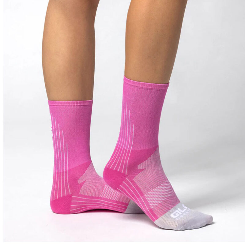 ALè CALZE ESTIVE COLOR BLOCK 18cm FUCSIA