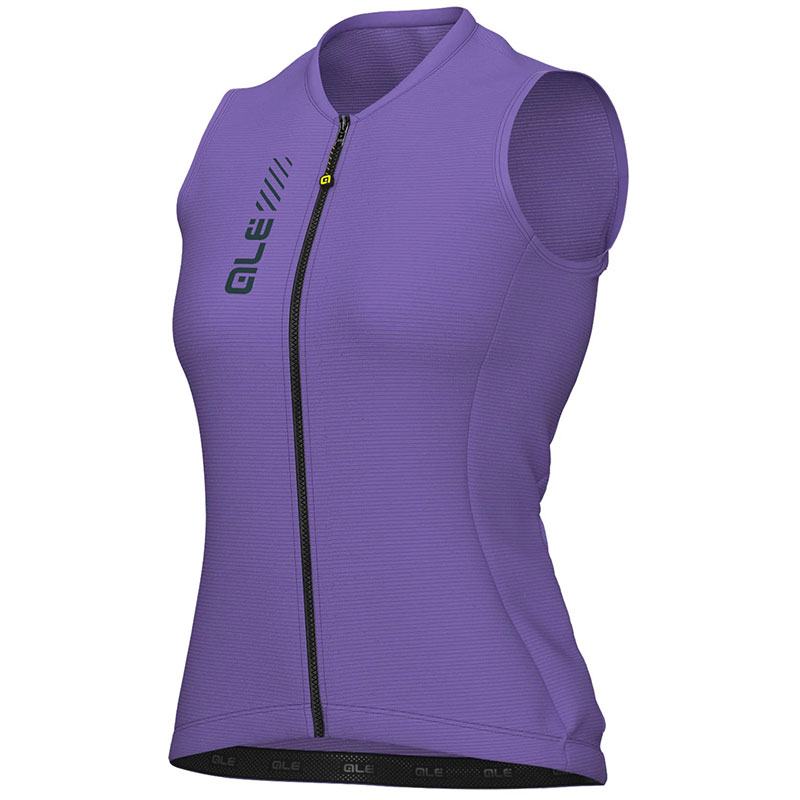 ALè MAGLIA DONNA SENZA MANICHE PRAGMA COLOR BLOCK LILLA