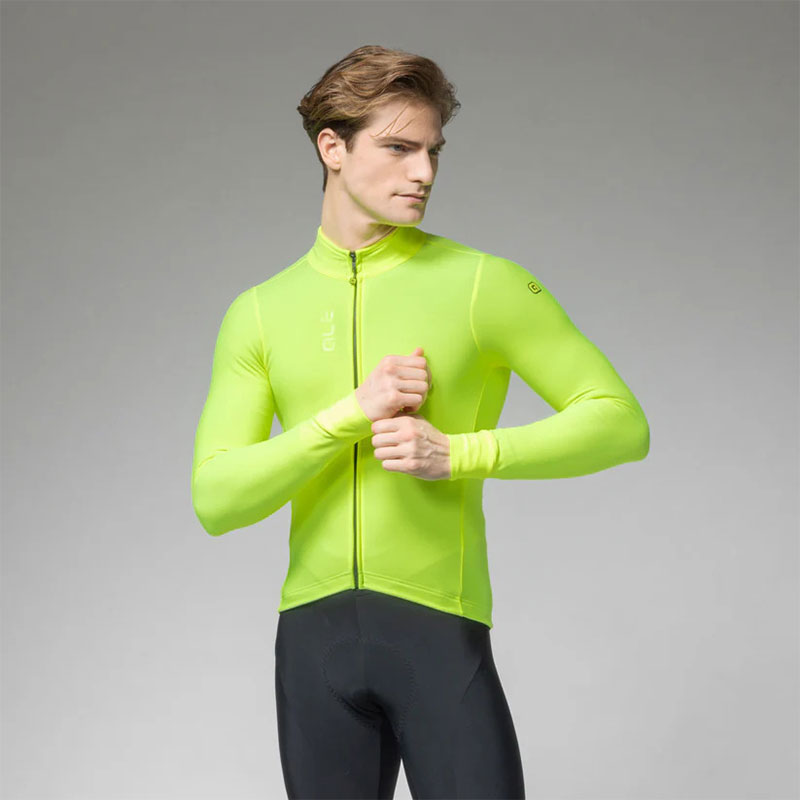 ALè MAGLIA INVERNALE PRAGMA FONDO 3.0 GIALLO FLUO