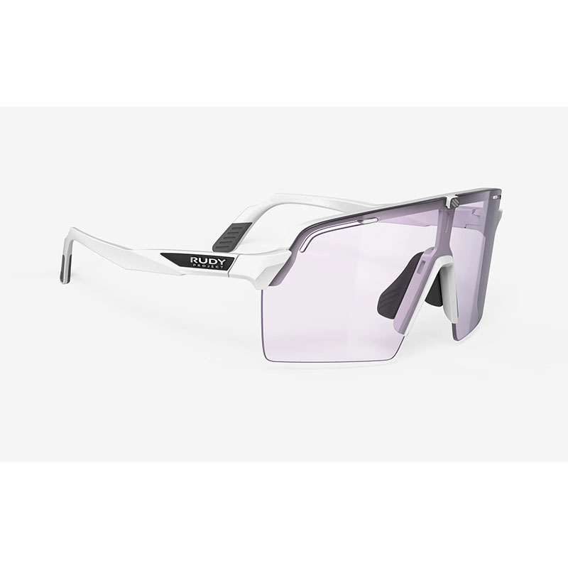 RUDY PROJECT OCCHIALI SPINSHIELD PRO White Matte Fotocromatico ImpactX 2Laser Purple