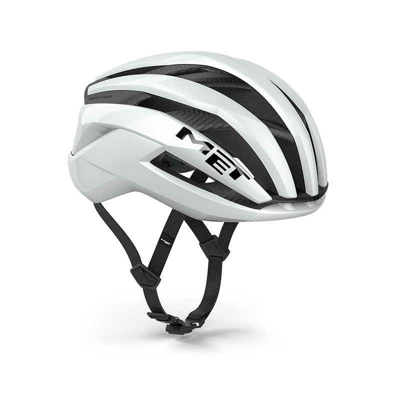 MET CASCO TRENTA 3K CARBON MIPS BIANCO LUCIDO