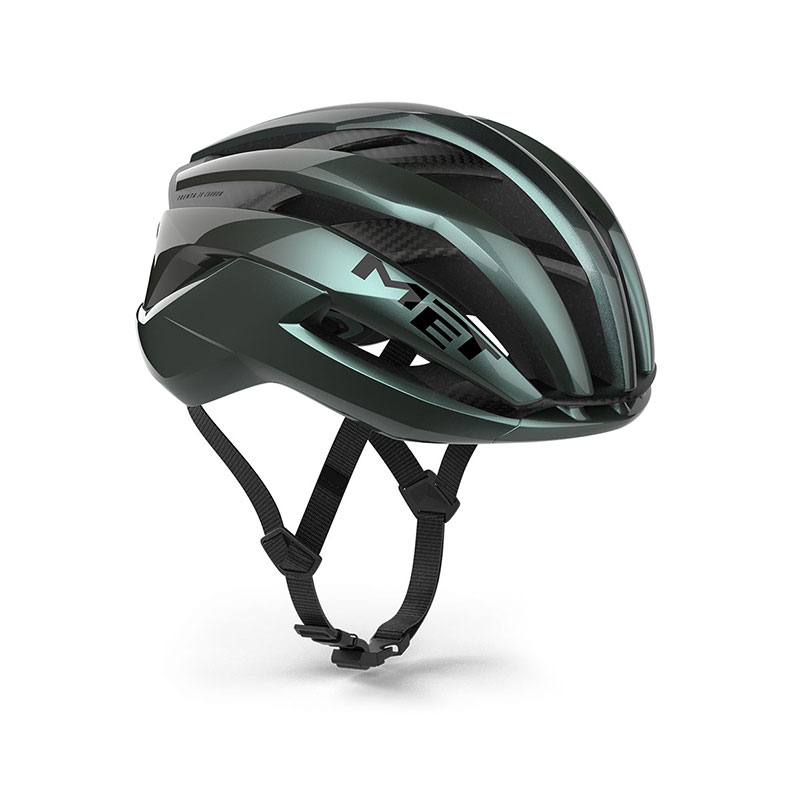MET CASCO TRENTA 3K CARBON MIPS HYPER TEAL LUCIDO
