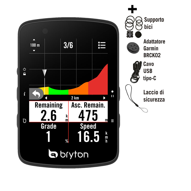 BRYTON RYDER 650E GPS CICLO COMPUTER