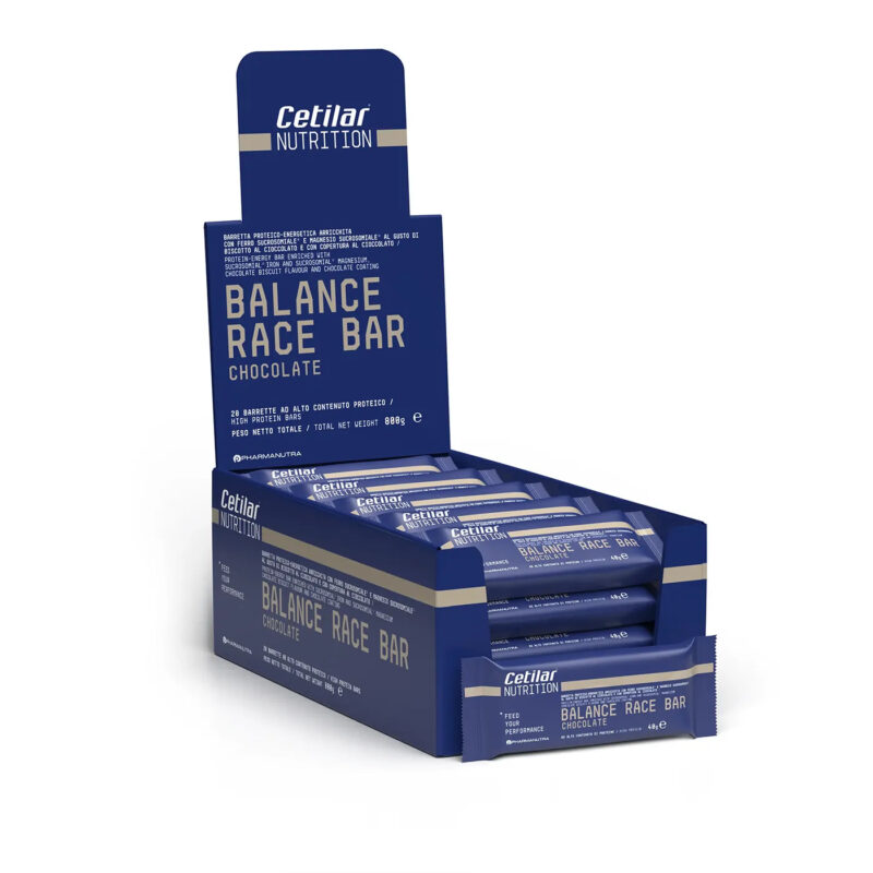CETILAR BALANCE RACE BAR CHOCOLATE 40g X 20 pezzi