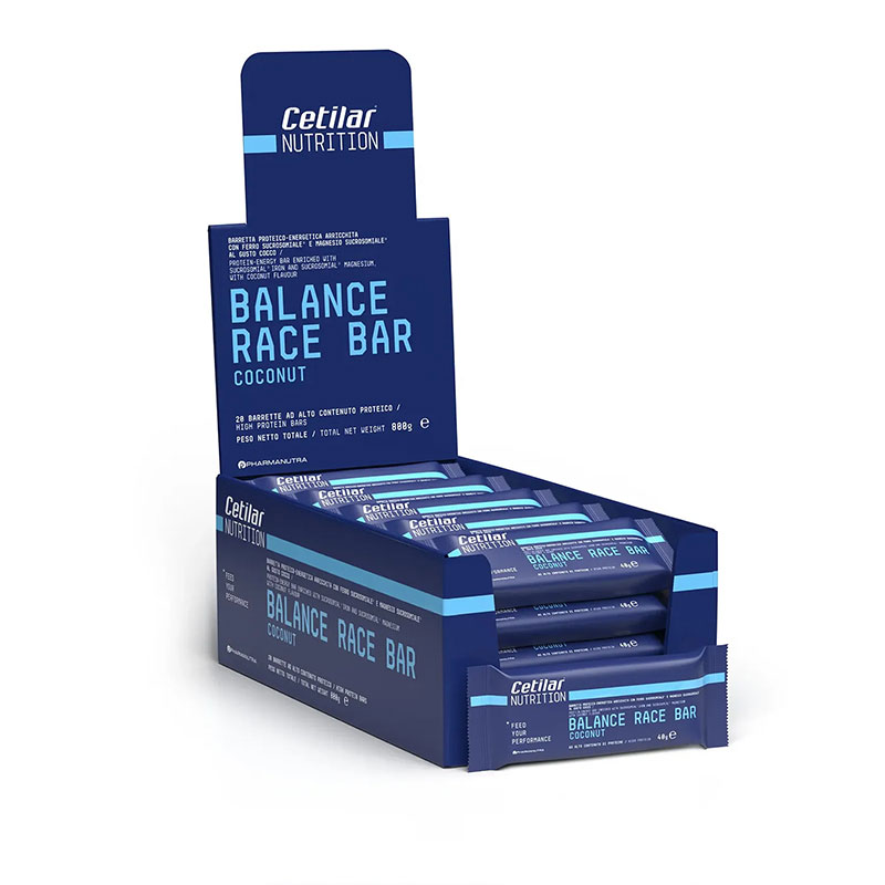 CETILAR BALANCE RACE BAR Coconut 40g X 20 pezzi