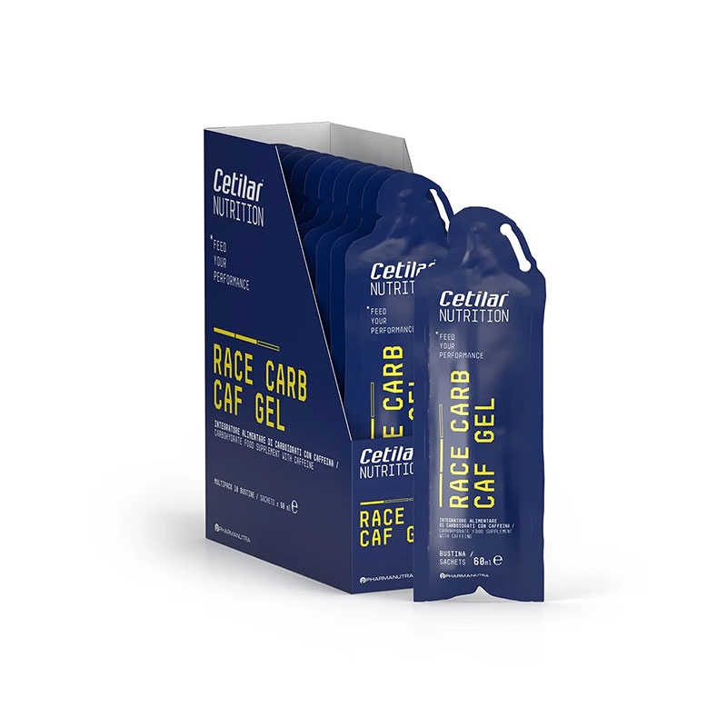 CETILAR RACE CARB CAF GEL 60ml X 10 pezzi
