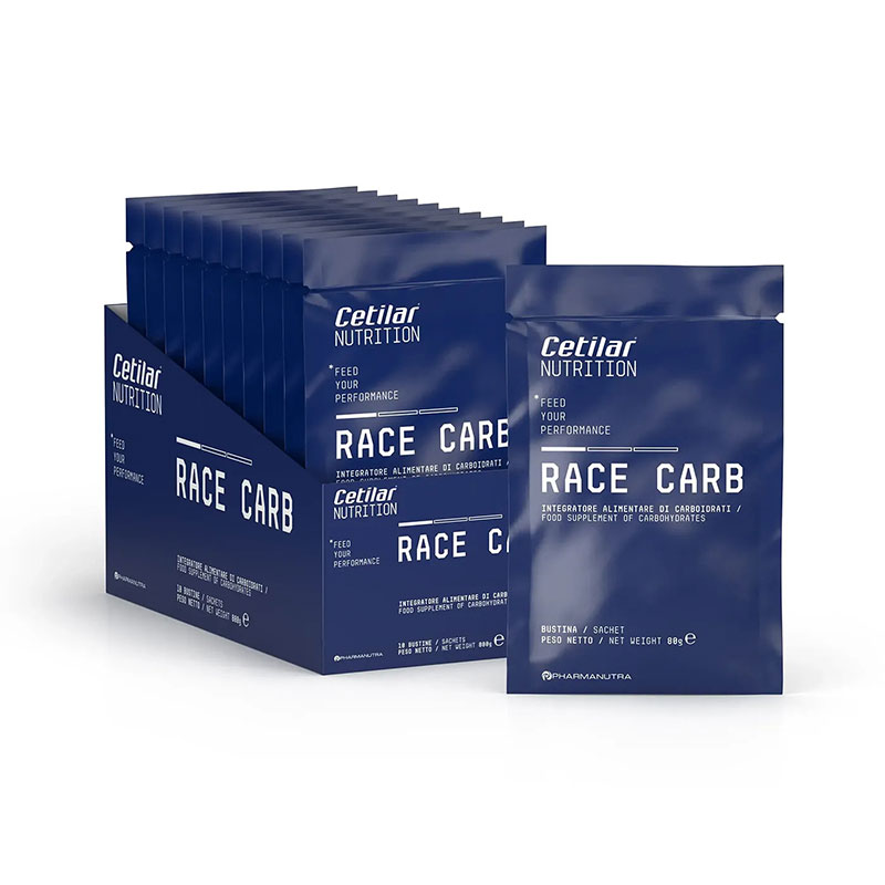 CETILAR RACE CARB in polvere 80g X 10 pezzi