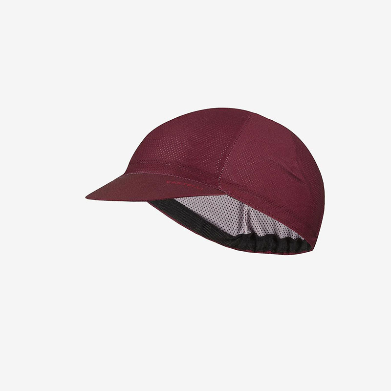 CASTELLI CAPPELLINO ESTIVO ESPRESSO 2 DEEP BORDEAUX