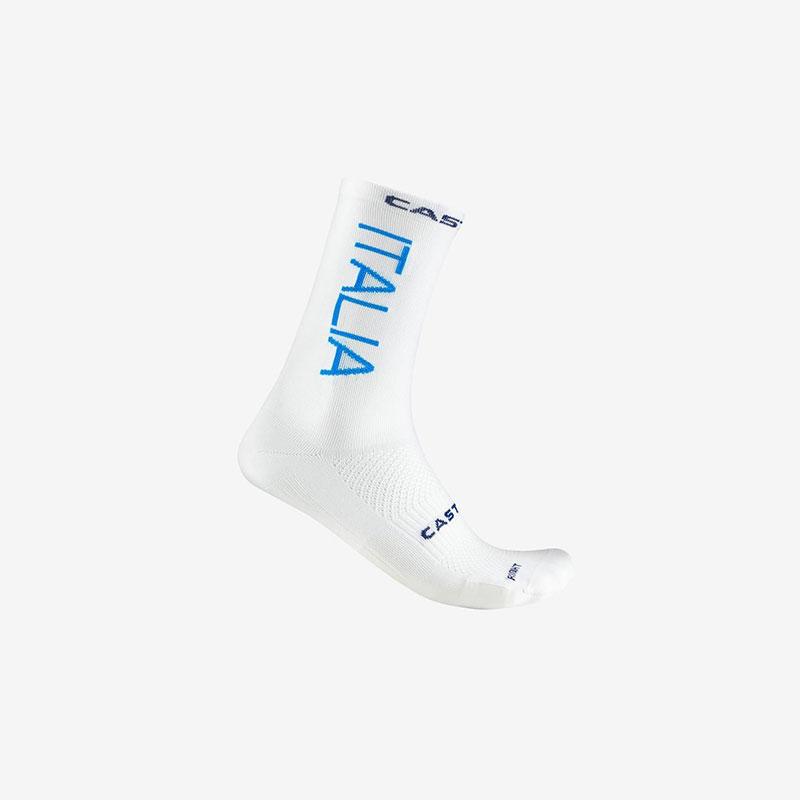 castelli-calze-estive-rosso-corsa-pro-italia-white